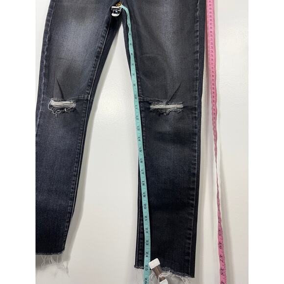 Rta Denim Icon Skinny Ankle Jeans Black Women's 26 / 2 - Picture 12 of 12